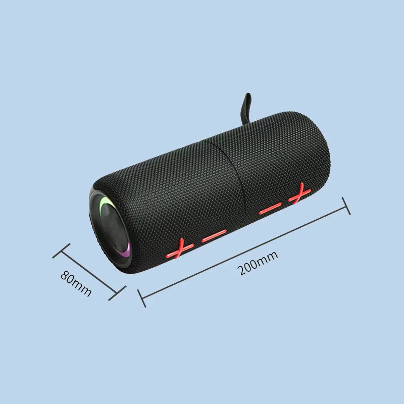 2-in-1 Magnetic Bluetooth Speaker -  Powerful Sound 20W Hi-Fi | IPX6 Waterproof -Potable TWS Wireless Stereo
