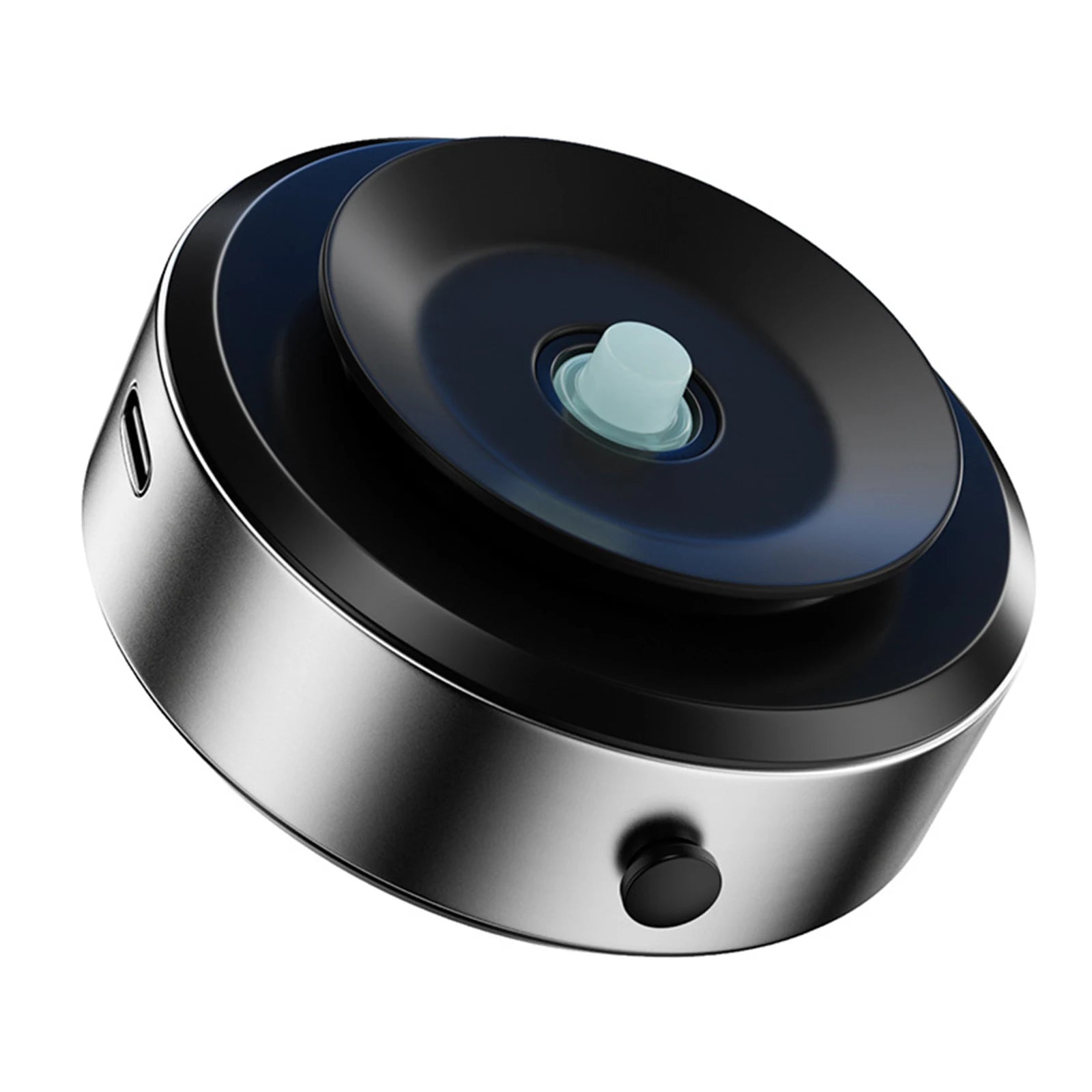 Vacuum Adsorption Suction Cup Car Phone Holder - Magnetic 360° Rotating Adjustable Stand for 4.7-inch Smartphones