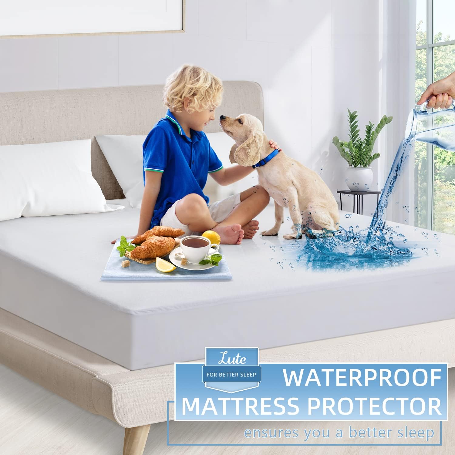 Premium Waterproof Mattress Protector for Ultimate Sleep Comfort