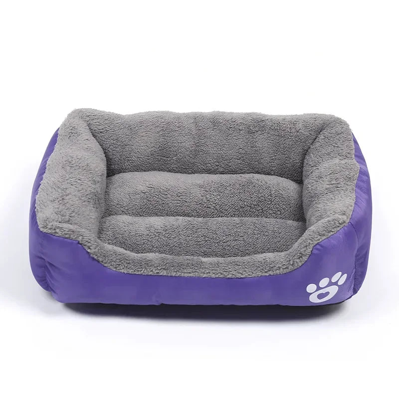 Luxurious Large Soft and Warm Pet Beds with Waterproof Base for Dogs and Cats - Available in Sizes S to 3XL